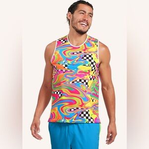 Brittany Allen x Peloton Printed Tank Top Size Large